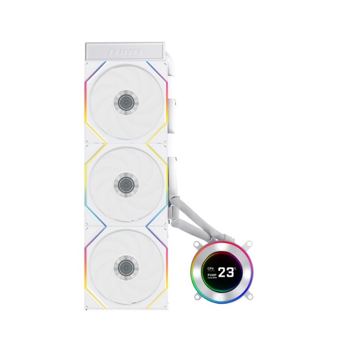 LIAN LI HydroShift II LCD-C – Watercooling AIO 360 mm avec écran LCD 2,1″