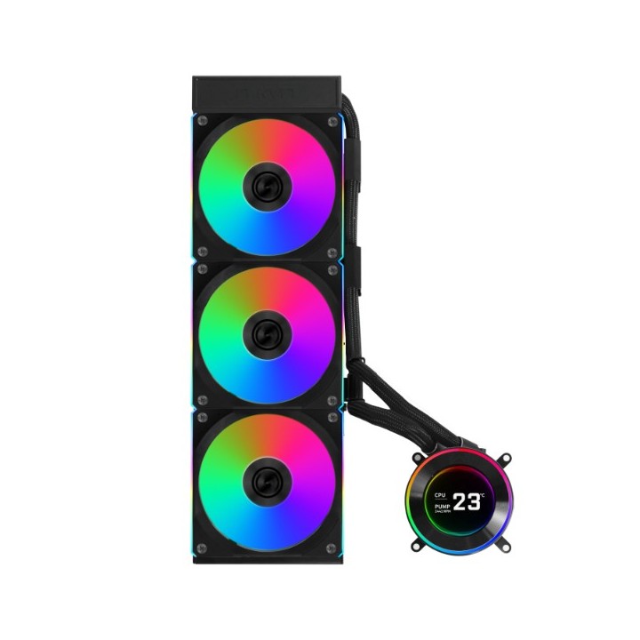 LIAN LI HydroShift II LCD-C – Watercooling AIO 360 mm avec écran LCD 2,1″