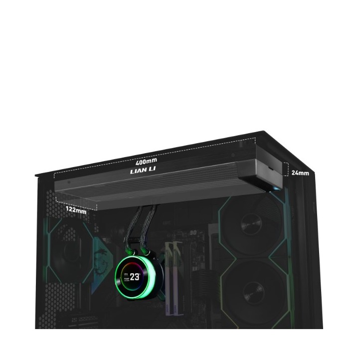 LIAN LI HydroShift II LCD-C – Watercooling AIO 360 mm avec écran LCD 2,1″
