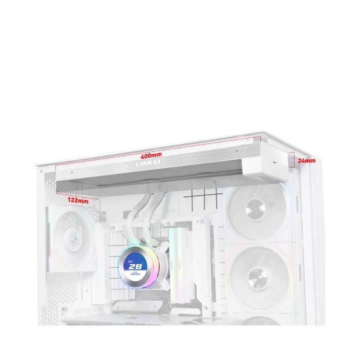 LIAN LI HydroShift II LCD-C – Watercooling AIO 360 mm avec écran LCD 2,1″