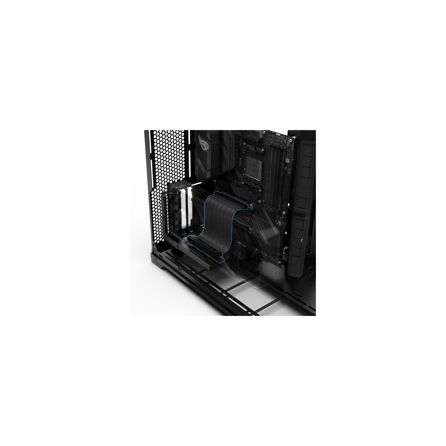 LIAN LI PW-PCI-520 – Câble riser PCIe 5.0 x16 de 200 mm