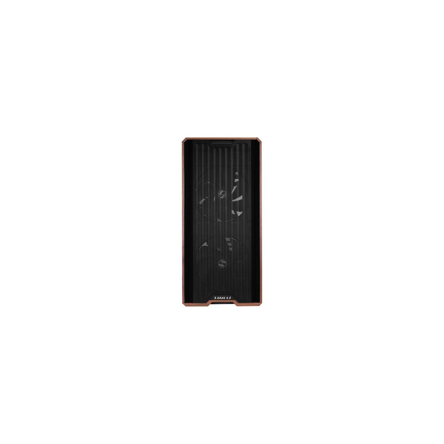 LIAN LI LANCOOL 217 – Boîtier moyen tour E-ATX en verre trempé, façade bois