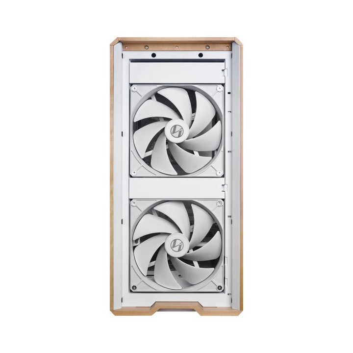 LIAN LI LANCOOL 217 – Boîtier moyen tour E-ATX en verre trempé, façade bois