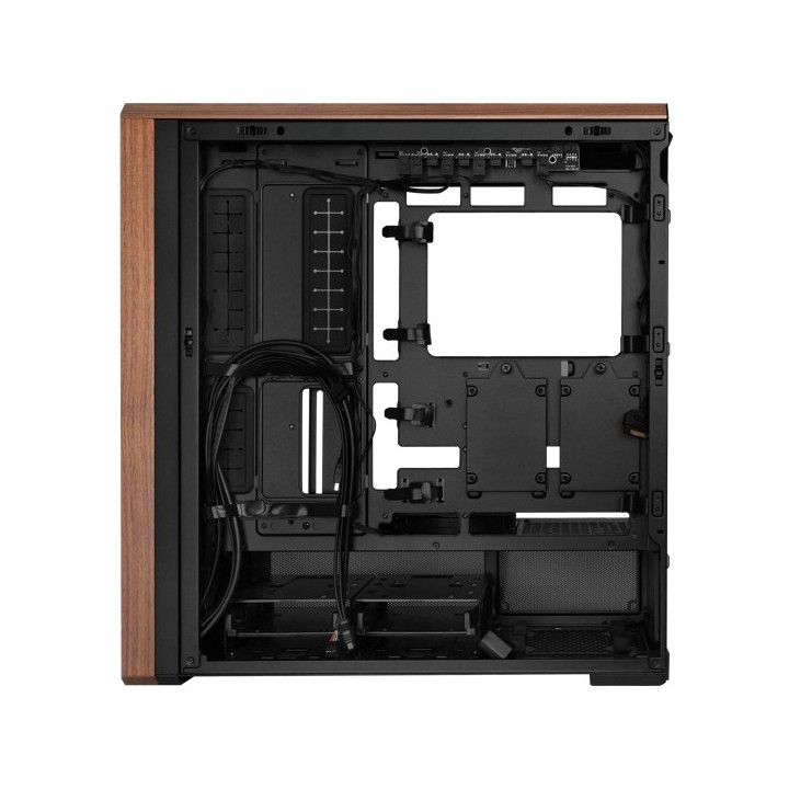 LIAN LI LANCOOL 217 – Boîtier moyen tour E-ATX en verre trempé, façade bois