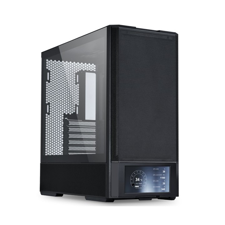 LIAN LI LANCOOL 207 DIGITAL – Boîtier compact ATX/mATX avec écran LCD 6″