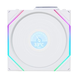 LIAN LI UNI FAN TL Wireless – Ventilateur ARGB sans fil 120 mm avec écran LCD 1,6″