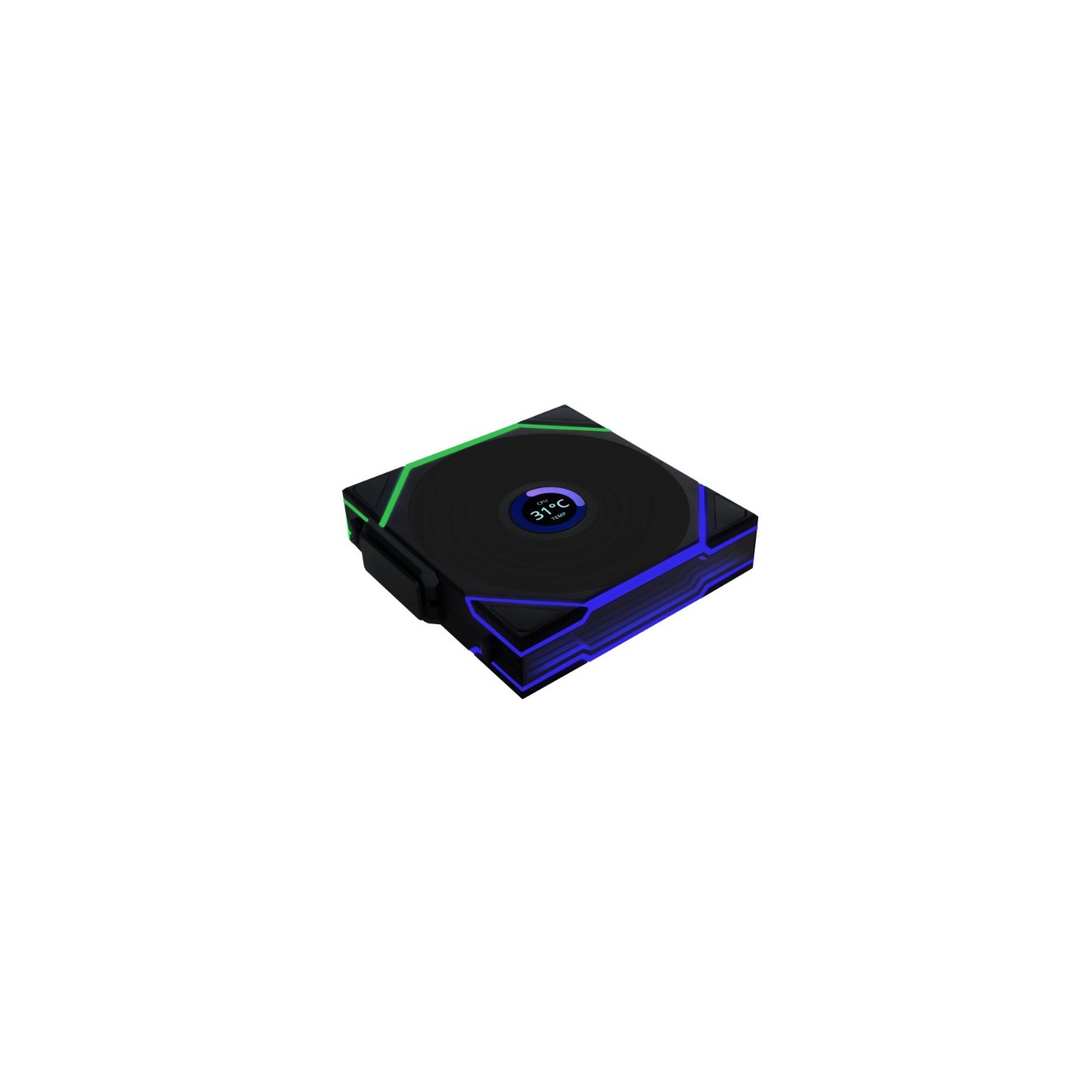 LIAN LI UNI FAN TL Wireless – Ventilateur ARGB sans fil 120 mm avec écran LCD 1,6″