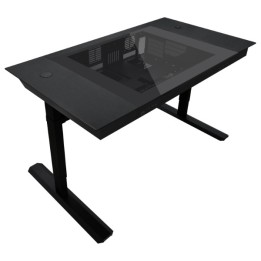 LIAN LI DK07 – Bureau gaming motorisé pour PC simple ou double système