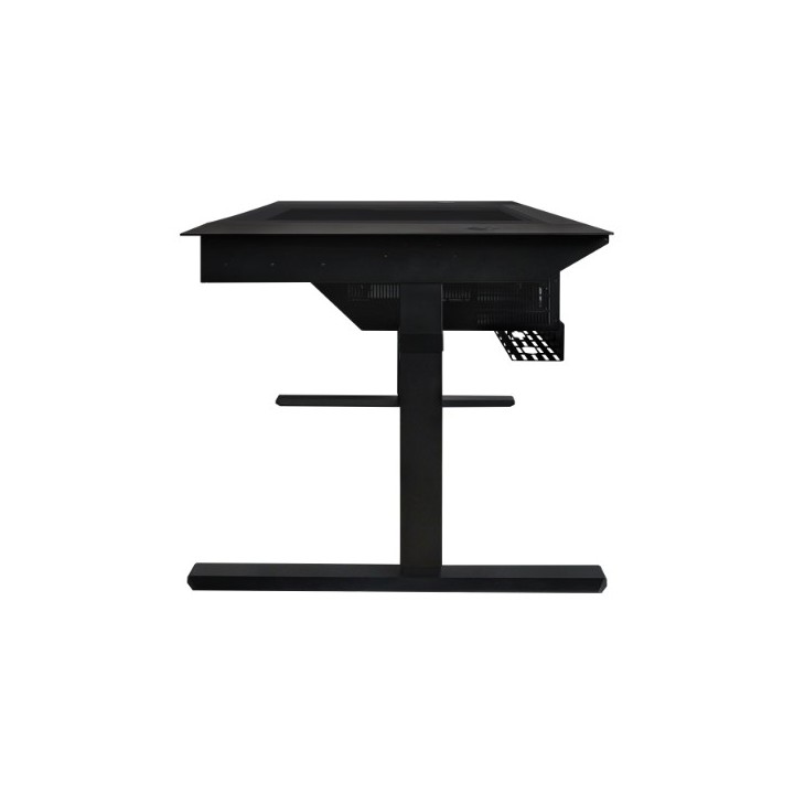 LIAN LI DK07 – Bureau gaming motorisé pour PC simple ou double système
