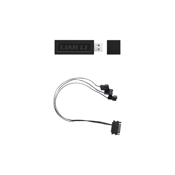 LIAN LI L-Wireless Controller – Contrôleur sans fil 2,4 GHz pour ventilateurs et ARGB