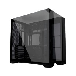 LIAN LI O11 Vision Compact – Boîtier compact avec panneau supérieur verre ou mesh