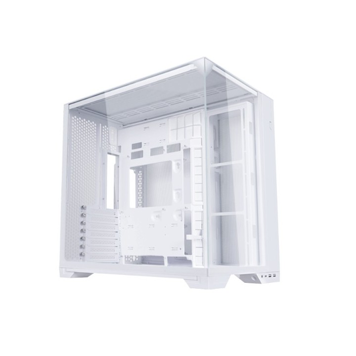 LIAN LI O11 Vision Compact – Boîtier compact avec panneau supérieur verre ou mesh