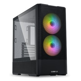LIAN LI LANCOOL 207 – Boîtier compact ATX/mATX en verre trempé, 4 ventilateurs
