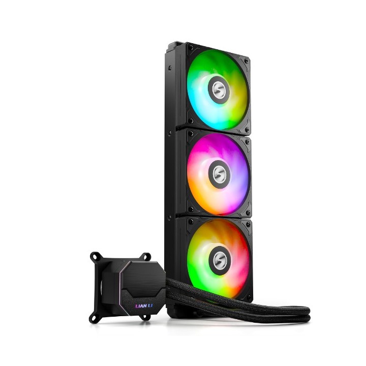 LIAN LI ALC 360 – Watercooling AIO 360 mm avec pompe Asetek et ventilateurs ARGB