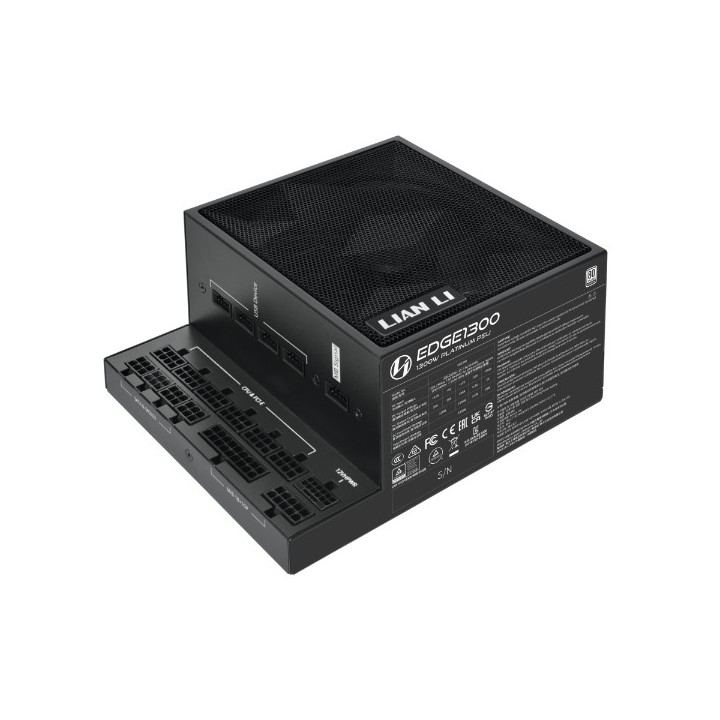 LIAN LI EDGE – Alimentation ATX 80 PLUS Platinum en L, 850 à 1 300 W, hub USB intégré