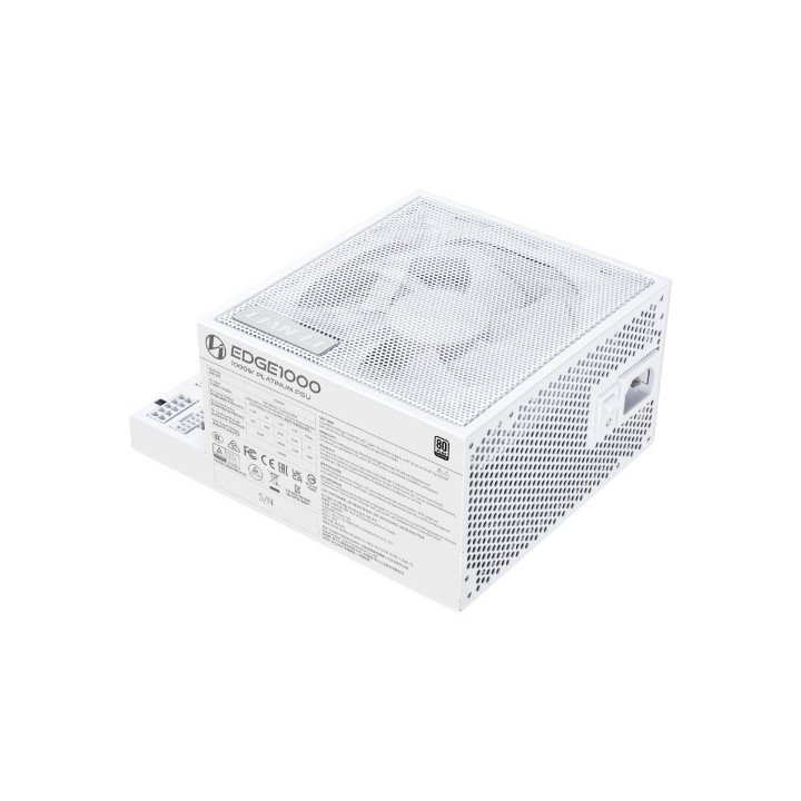 LIAN LI EDGE – Alimentation ATX 80 PLUS Platinum en L, 850 à 1 300 W, hub USB intégré