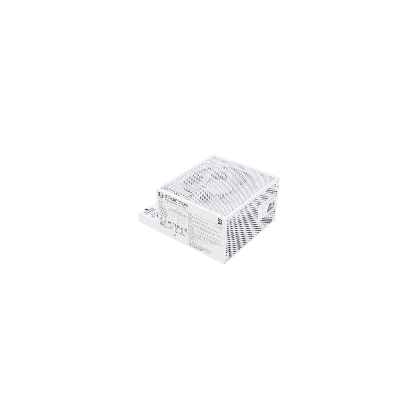 LIAN LI EDGE – Alimentation ATX 80 PLUS Platinum en L, 850 à 1 300 W, hub USB intégré