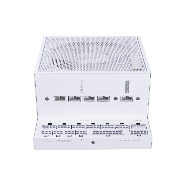 LIAN LI EDGE – Alimentation ATX 80 PLUS Platinum en L, 850 à 1 300 W, hub USB intégré