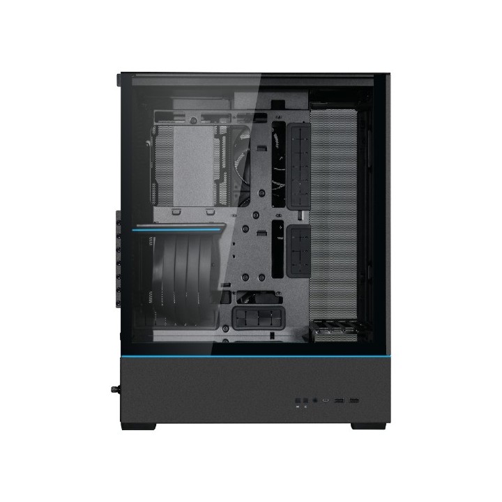 LIAN LI SUP01 – Boîtier compact vertical avec GPU en façade et riser PCIe 4.0