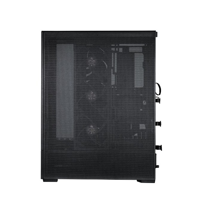 LIAN LI SUP01 – Boîtier compact vertical avec GPU en façade et riser PCIe 4.0