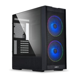 LIAN LI LANCOOL 206 – Boîtier moyen tour en verre trempé, 2 ventilateurs ARGB 160 mm