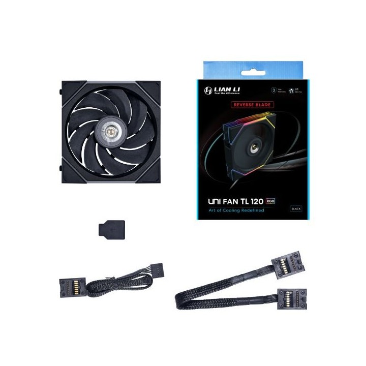 LIAN LI UNI FAN TL – Ventilateur ARGB 120/140 mm à pales LCP et miroir infini
