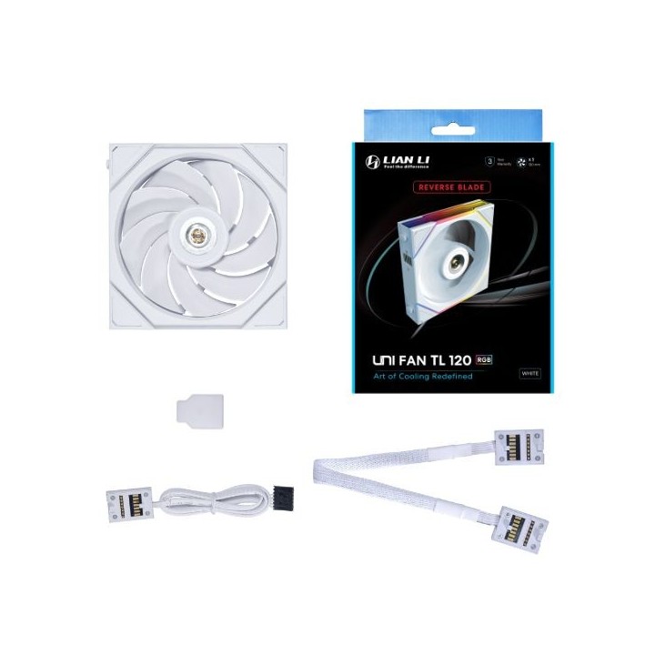 LIAN LI UNI FAN TL – Ventilateur ARGB 120/140 mm à pales LCP et miroir infini