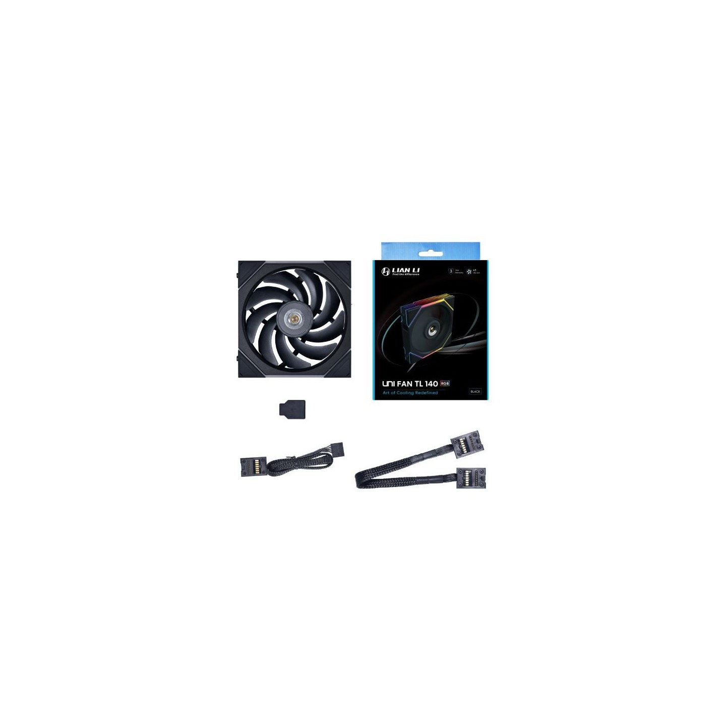 LIAN LI UNI FAN TL – Ventilateur ARGB 120/140 mm à pales LCP et miroir infini
