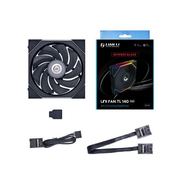 LIAN LI UNI FAN TL – Ventilateur ARGB 120/140 mm à pales LCP et miroir infini
