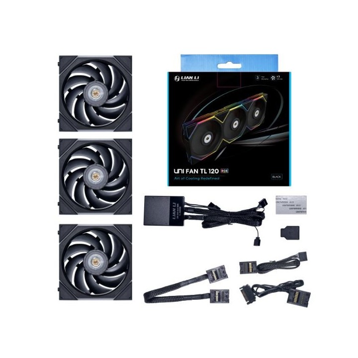 LIAN LI UNI FAN TL – Ventilateur ARGB 120/140 mm à pales LCP et miroir infini