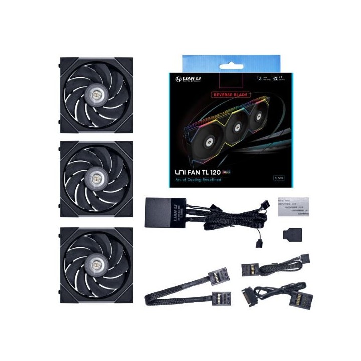LIAN LI UNI FAN TL – Ventilateur ARGB 120/140 mm à pales LCP et miroir infini