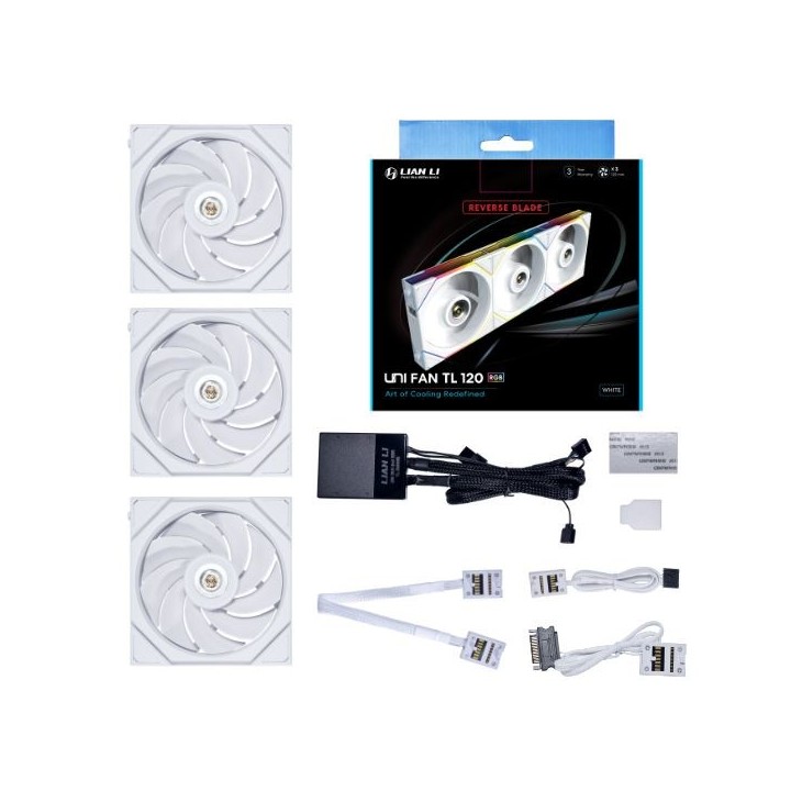 LIAN LI UNI FAN TL – Ventilateur ARGB 120/140 mm à pales LCP et miroir infini