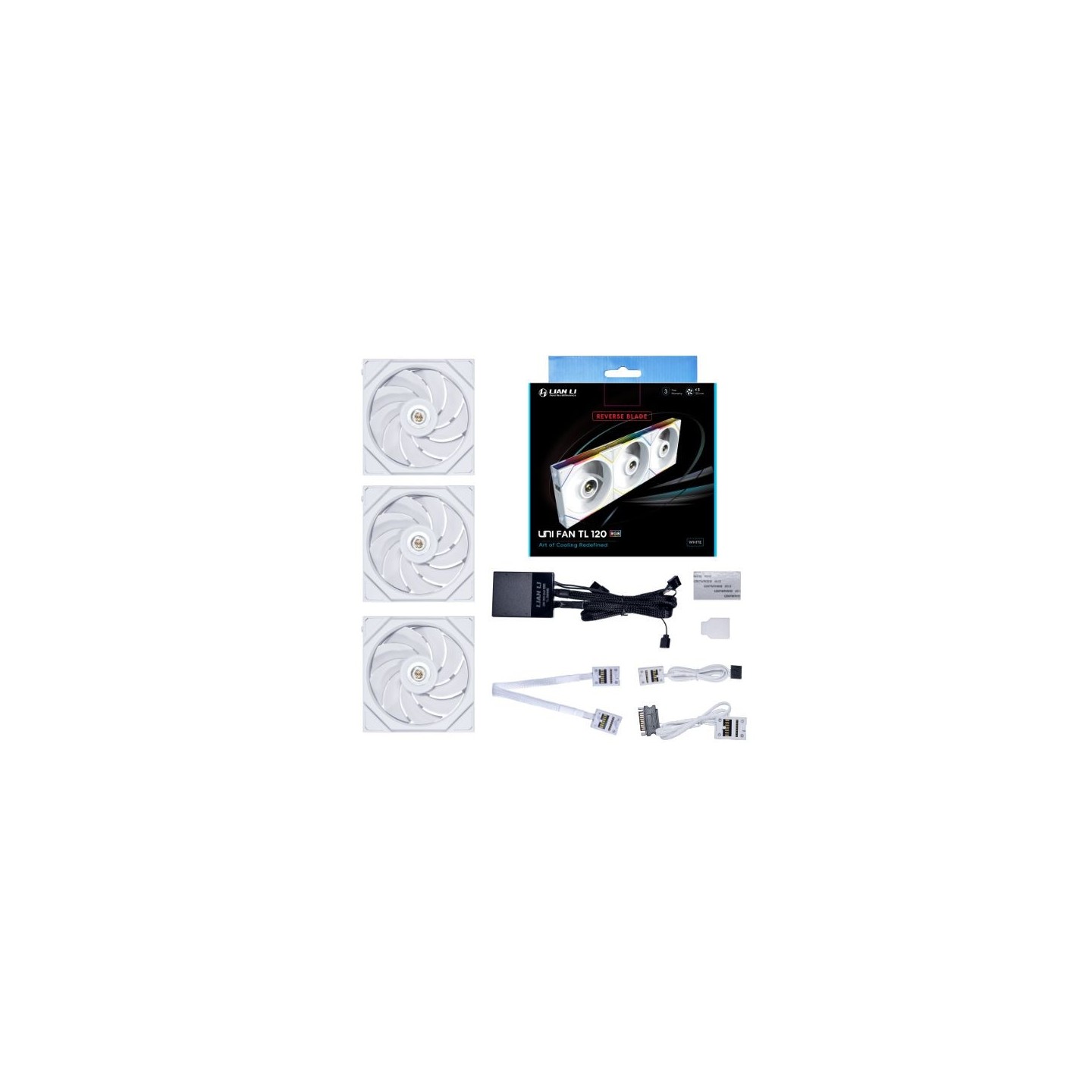 LIAN LI UNI FAN TL – Ventilateur ARGB 120/140 mm à pales LCP et miroir infini