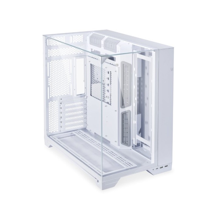 LIAN LI O11 Vision – Boîtier moyen tour en verre trempé sur trois côtés