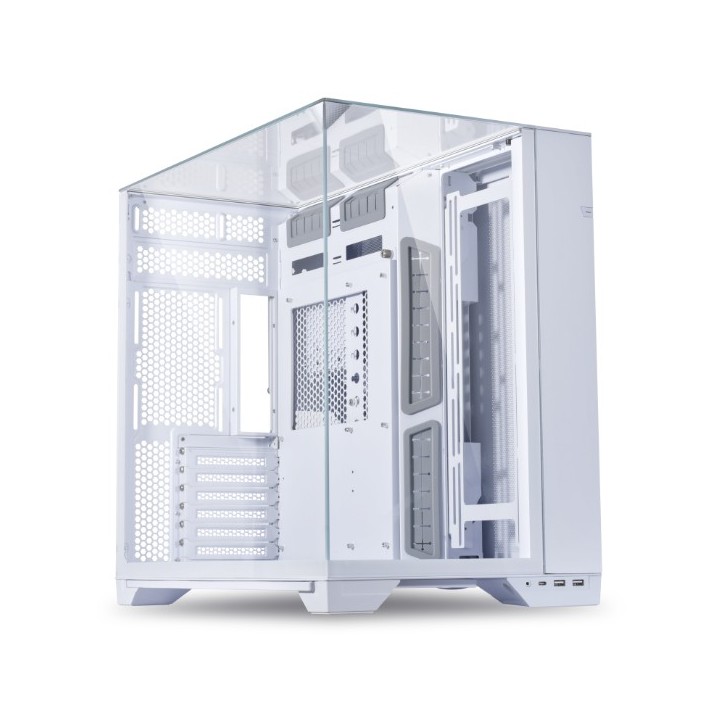 LIAN LI O11 Vision – Boîtier moyen tour en verre trempé sur trois côtés