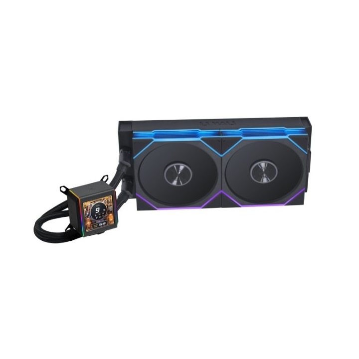 LIAN LI Galahad II LCD – Watercooling AIO 280/360 mm avec écran LCD