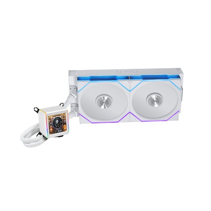 LIAN LI Galahad II LCD – Watercooling AIO 280/360 mm avec écran LCD