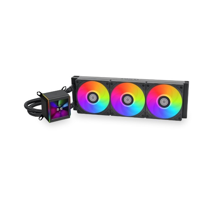 LIAN LI Galahad II LCD – Watercooling AIO 280/360 mm avec écran LCD