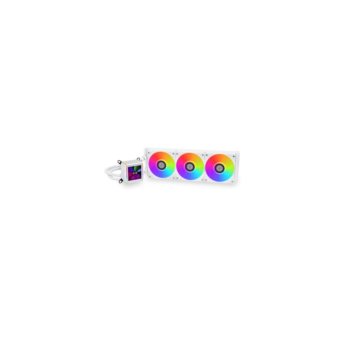 LIAN LI Galahad II LCD – Watercooling AIO 280/360 mm avec écran LCD