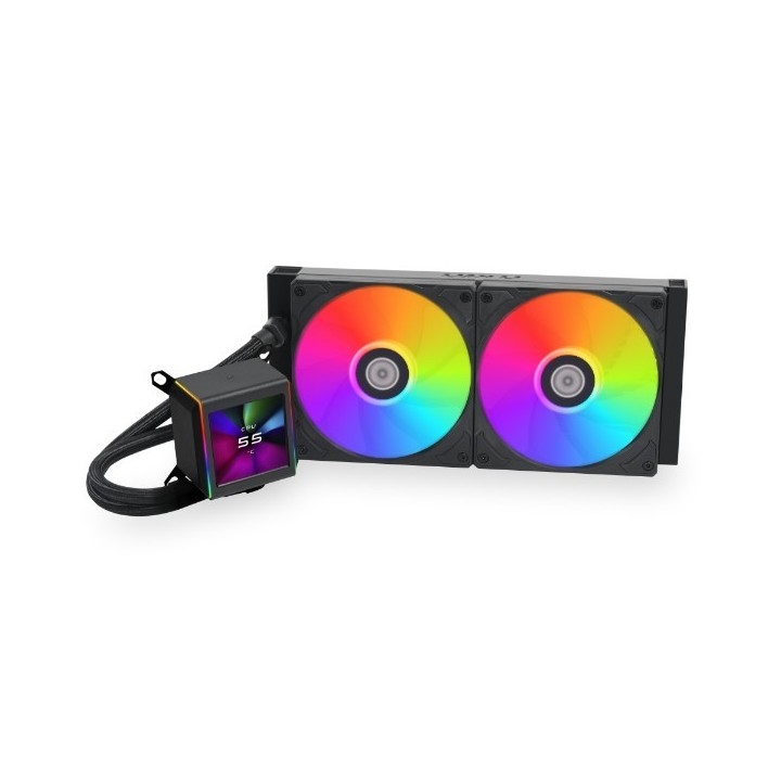 LIAN LI Galahad II LCD – Watercooling AIO 280/360 mm avec écran LCD