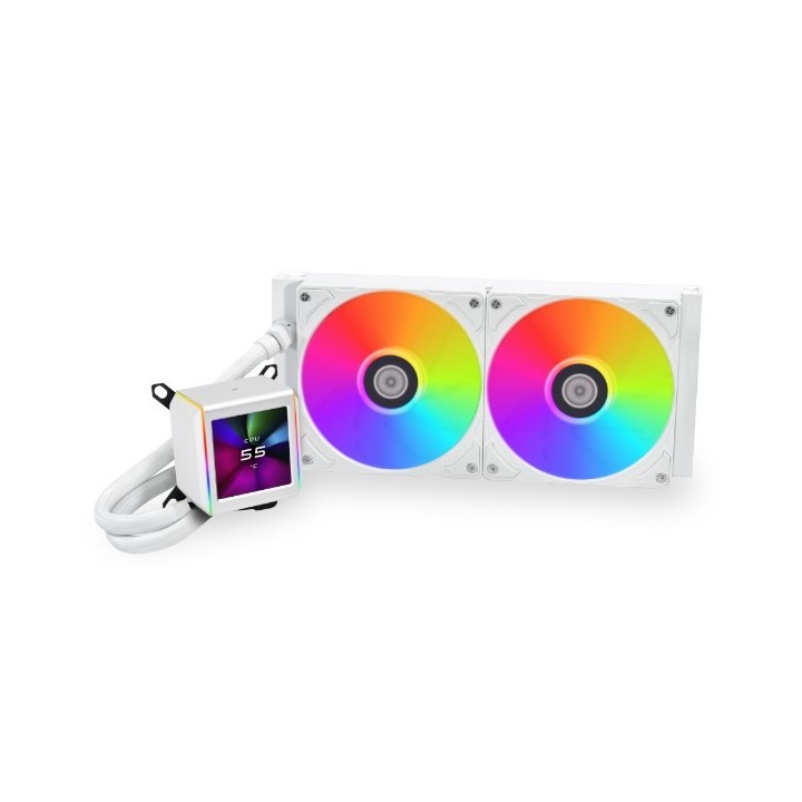 LIAN LI Galahad II LCD – Watercooling AIO 280/360 mm avec écran LCD