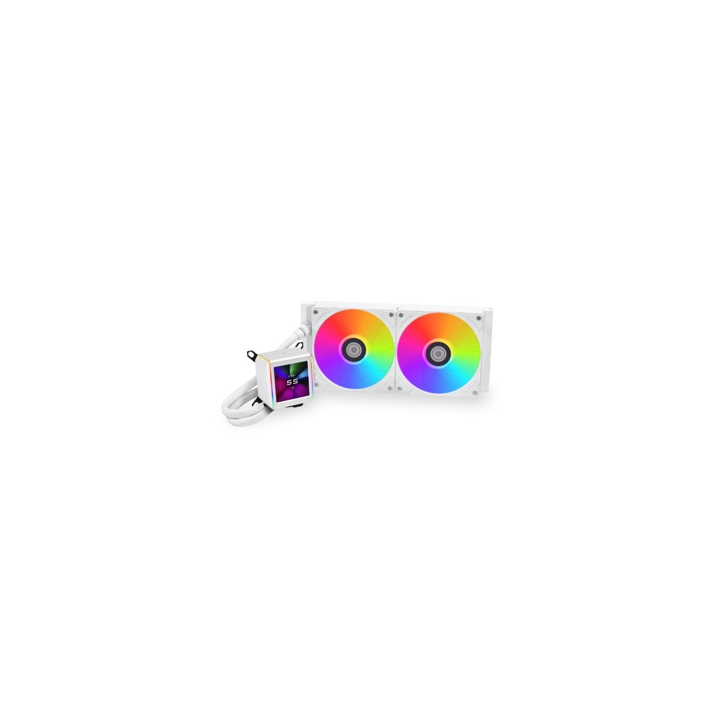 LIAN LI Galahad II LCD – Watercooling AIO 280/360 mm avec écran LCD