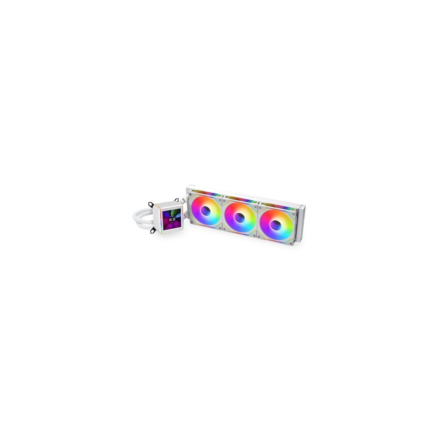 LIAN LI Galahad II LCD – Watercooling AIO 280/360 mm avec écran LCD