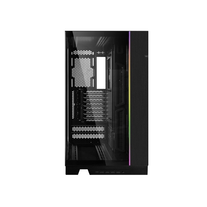 LIAN LI O11 Dynamic EVO XL – Boîtier grand tour réversible en verre trempé