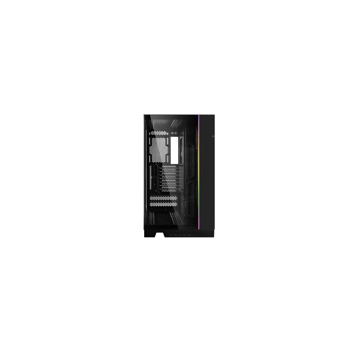 LIAN LI O11 Dynamic EVO XL – Boîtier grand tour réversible en verre trempé