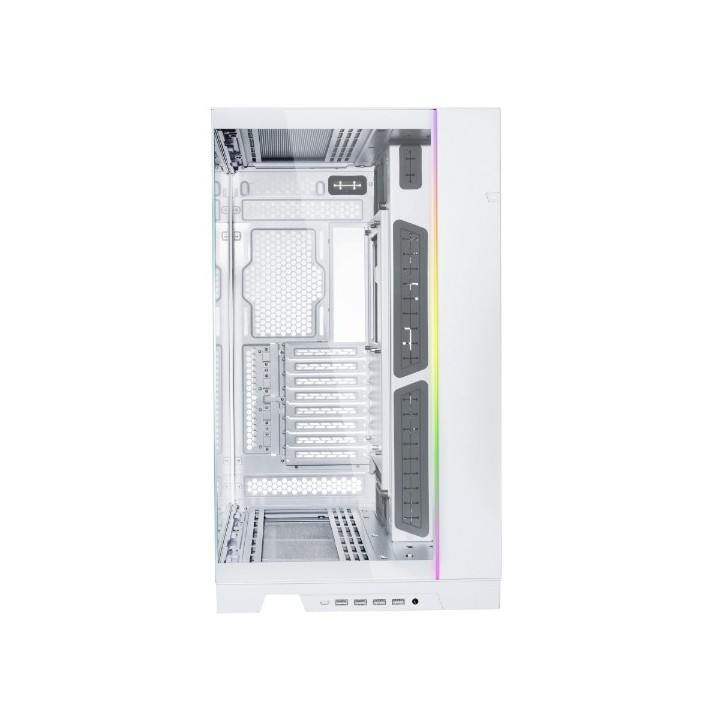 LIAN LI O11 Dynamic EVO XL – Boîtier grand tour réversible en verre trempé