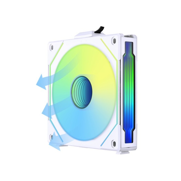 LIAN LI UNI FAN SL-INF Reverse Blade – Ventilateur ARGB 120 mm à miroir infini