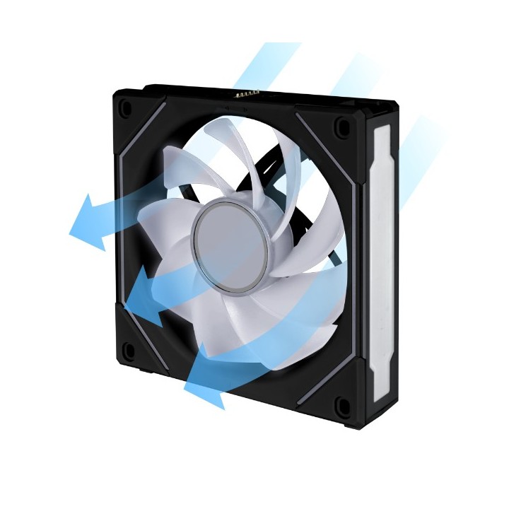 LIAN LI UNI FAN SL-INF Reverse Blade – Ventilateur ARGB 120 mm à miroir infini