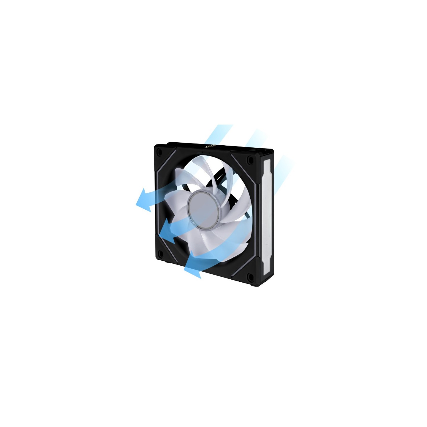 LIAN LI UNI FAN SL-INF Reverse Blade – Ventilateur ARGB 120 mm à miroir infini
