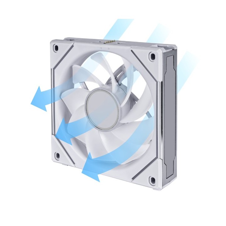 LIAN LI UNI FAN SL-INF Reverse Blade – Ventilateur ARGB 120 mm à miroir infini